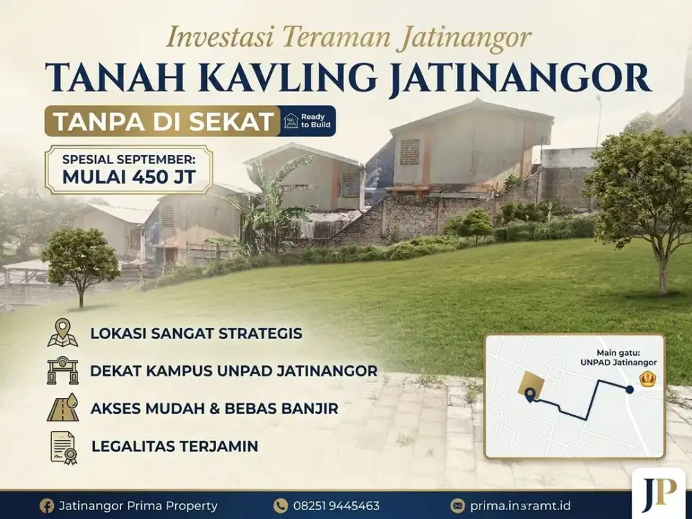 Tanah Untuk Kost Dekat Unpad