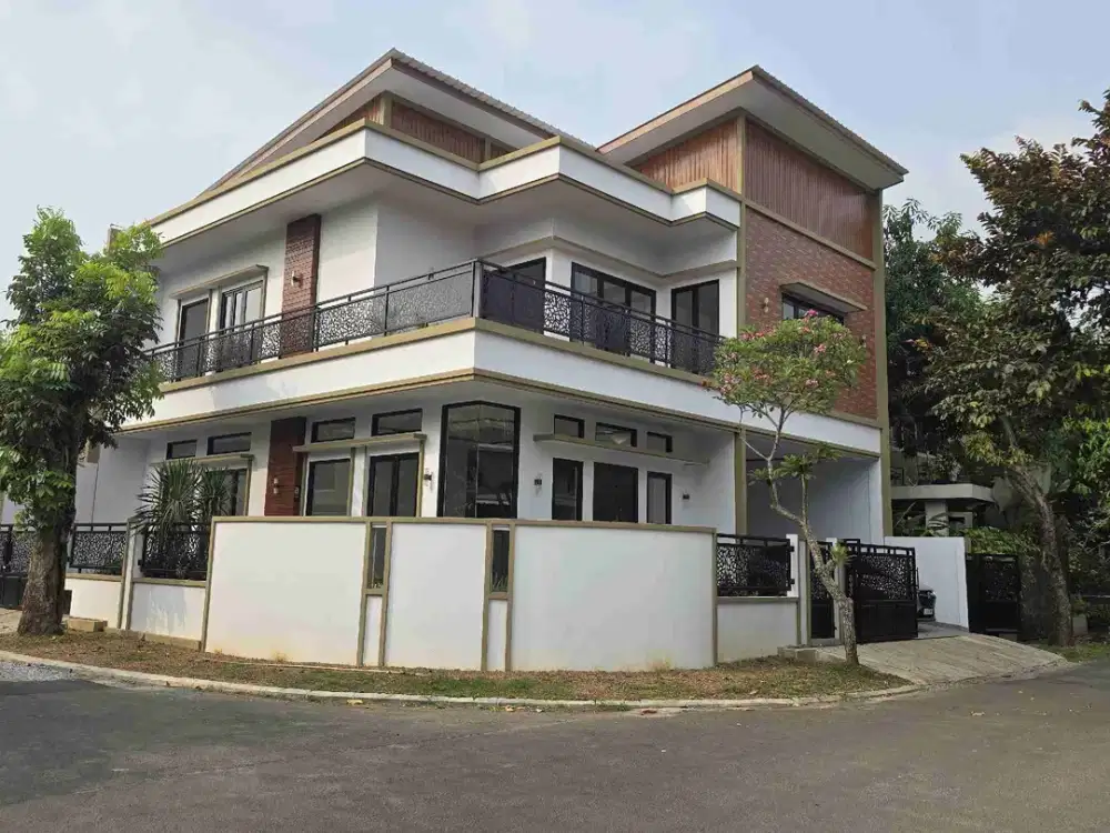 Rumah Baru Hoek Modern Minimalis BSD Kencana Loka