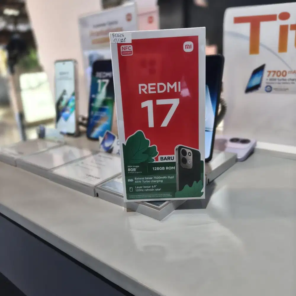 Redmi 17 Batrai 7500 mAh