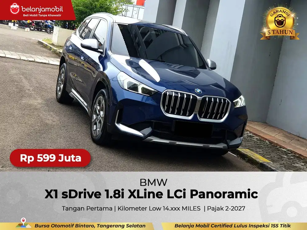 [GARANSI 5THN LOW MILES] BMW X1 X 1 sDrive 1.8i XLine 2022/2023/2024