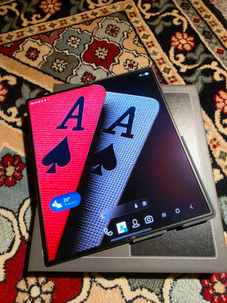 Samsung ZFold 8 ultra 512gb Violet fullset garansi resmi