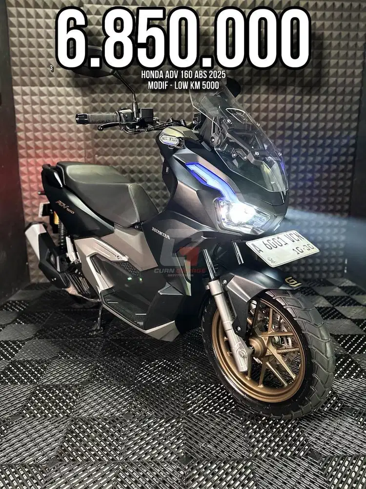 ADV 160 ABS 2025 LOW KM 5XXX MODIF RAWATAN SUPERB UNIT BRO LIKE NEW