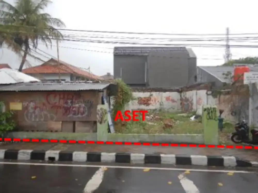 Di Jual Lelang Tanah Luas 195 M2 Jalan Veteran,, Kelurahan Babakan, Kecamatan Tangerang, Kota Tangerang,