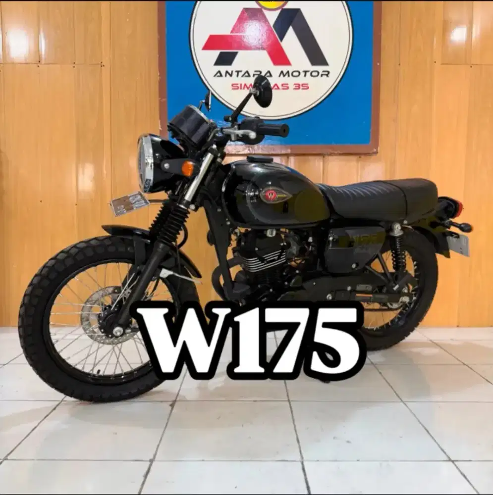 [FREE OLI 3X] W175 SE 2022 KONDISI ISTIMEWA KM 1000 PERAK MURAH MERIAH