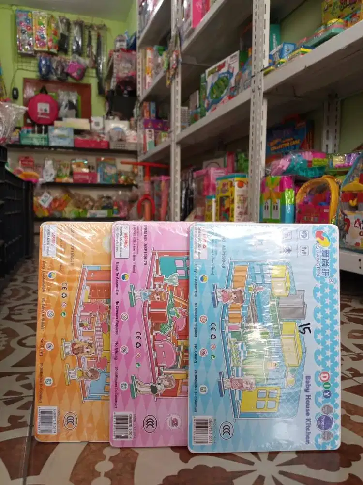 mainan anak paper craft kecil