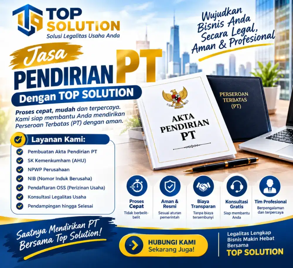 JASA PENDIRIAN PT & CV