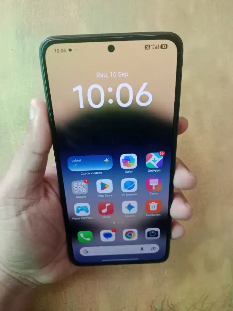 Redmi Note 14 4G ram 8/256gb Nfc mulus nominus orian siap pakai