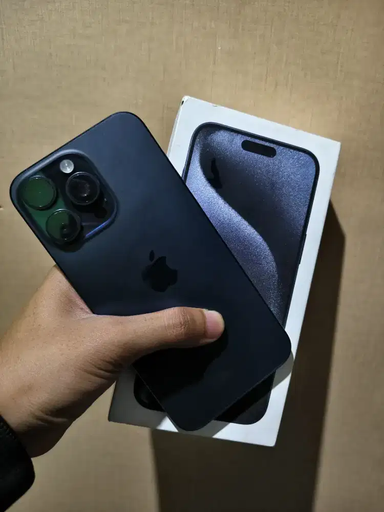 Iphone 15 promax 256 iBox blue titianum