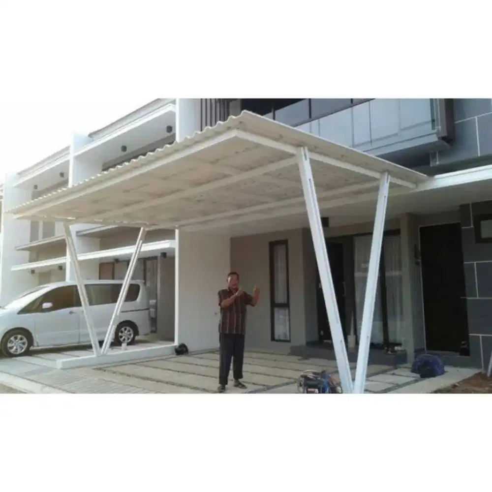 Kanopi las besi pagar tralis reling mezanin dll