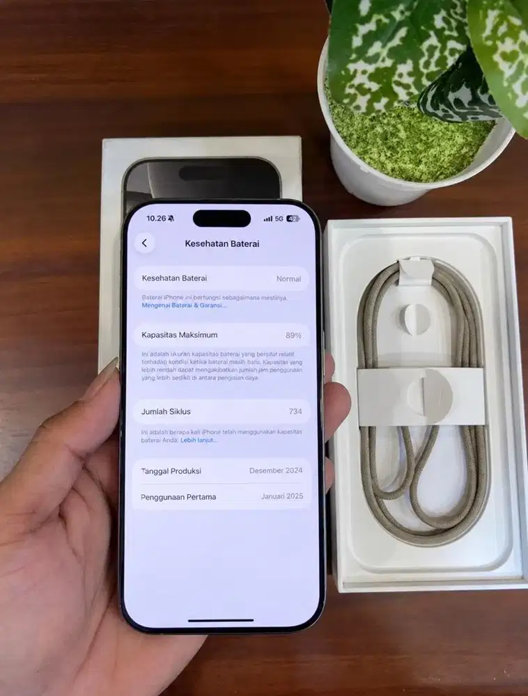 iPhone 16 Pro 128Gb Natural Titanium - Inter