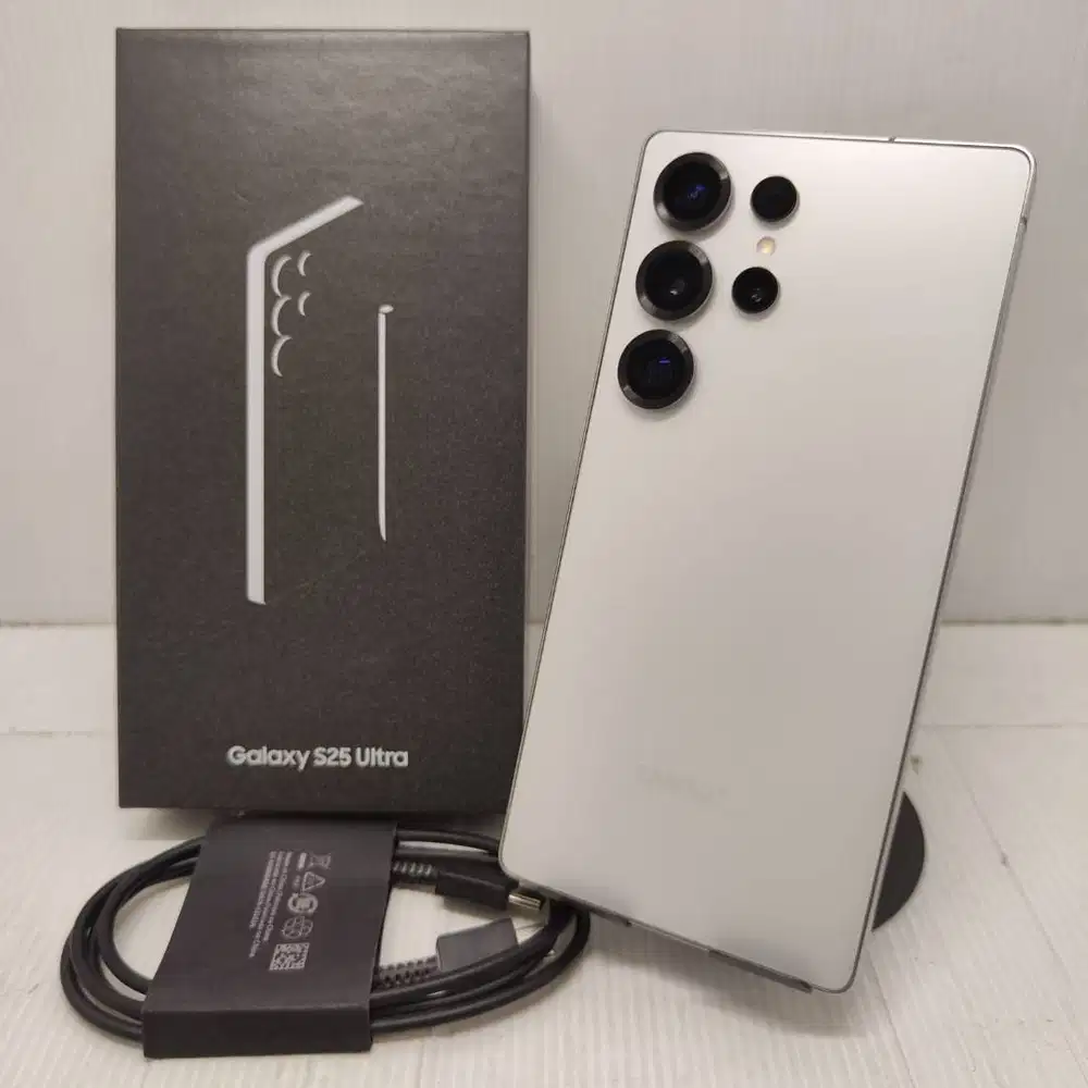 FULLSET NO MINUS  SAMSUNG GALAXY S25 ULTRA TITANIUM SILVER WHITE 12/51