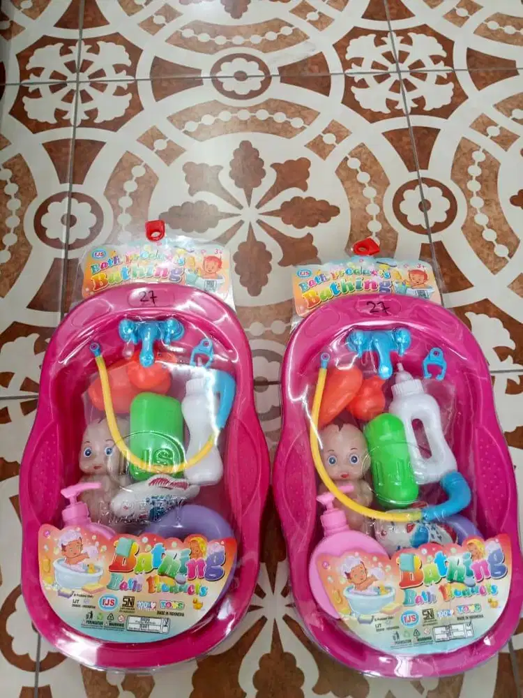 mainan anak bathub baby