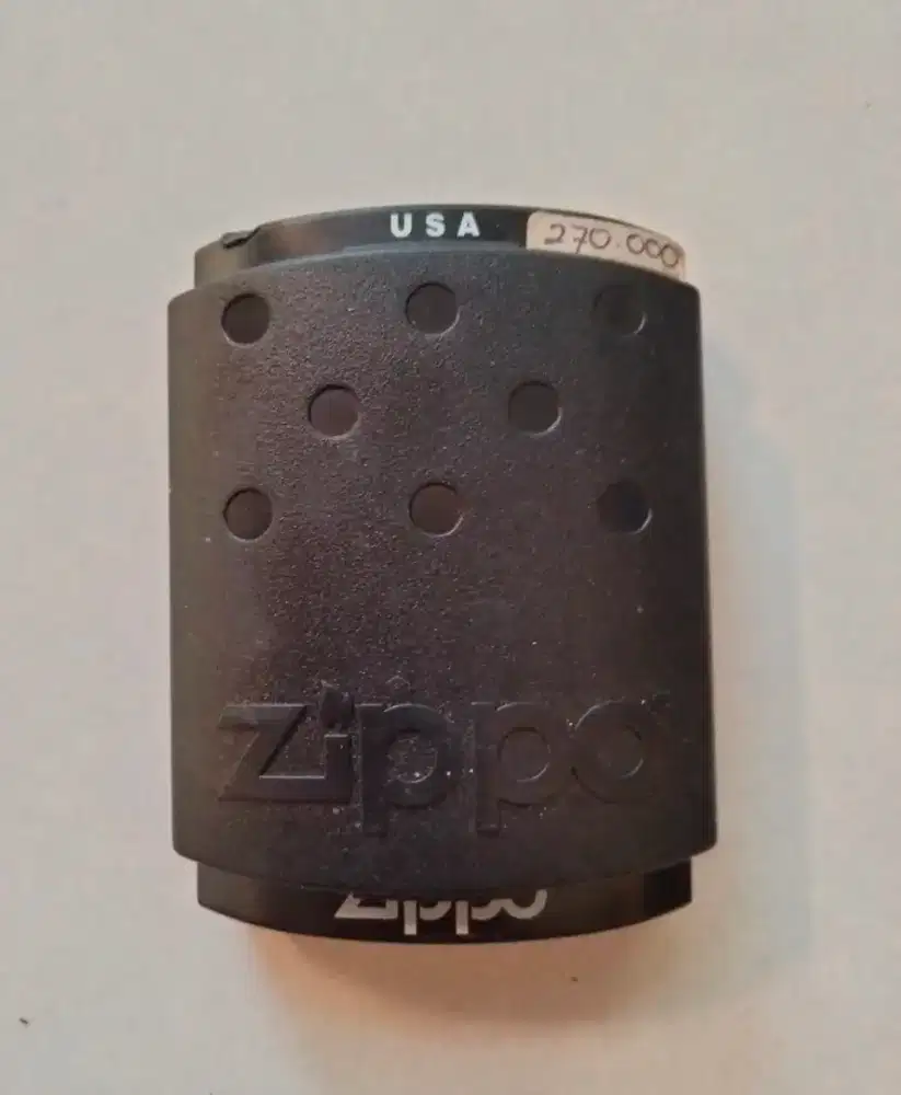 Zippo high Polish chrome XI tahun 90an