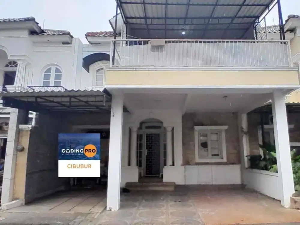 Dijual Cepat Rumah Tingkat Siap Huni di Raffleshills Cibubur Jakarta Timur