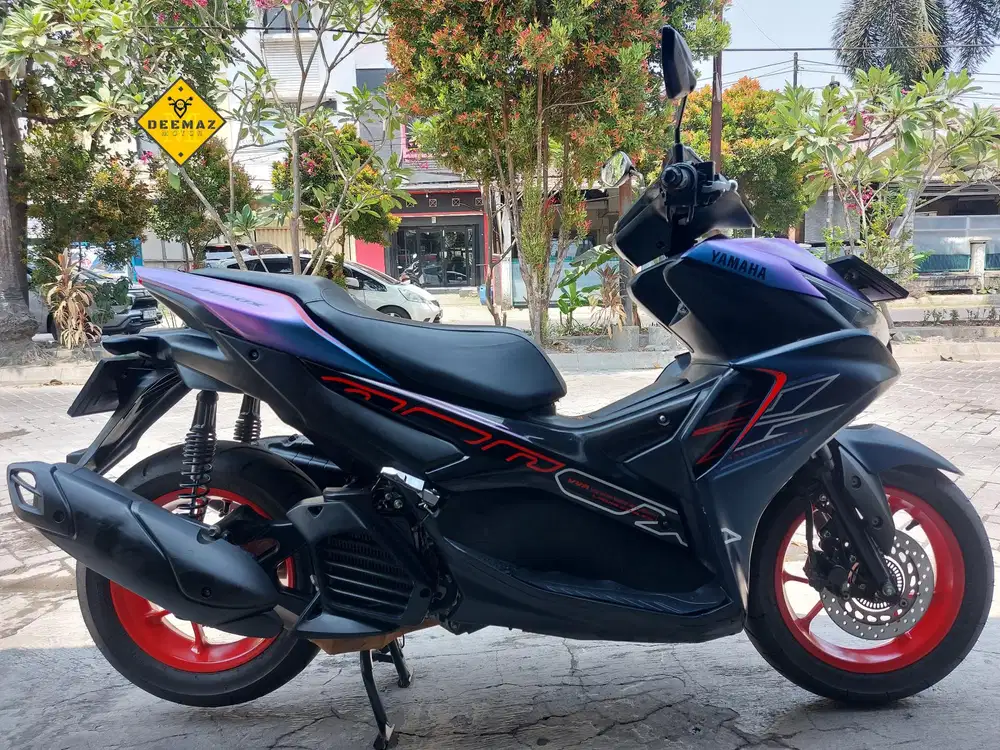 (DP 500 Rb)‼️ Aerox Cyber City Biru 2024 Cash, Kredit & Tukar Tambah