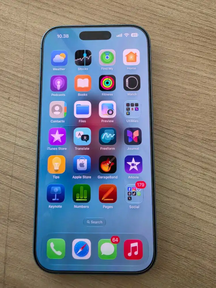 Iphone 17 warna biru 256gb