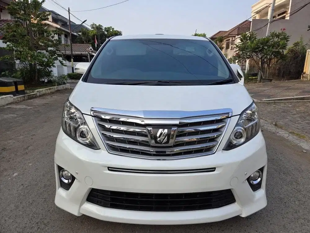 TOYOTA ALPHARD 2.4SC 2014 PILOT SEAT KONDISI ISTIMEWA