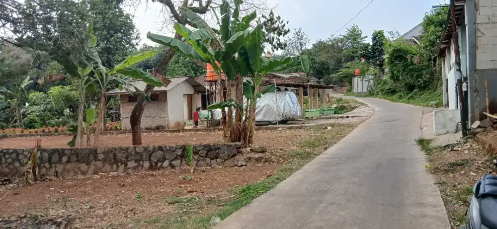 Tanah  200m  buat  rumah  bogor  gunung sindur