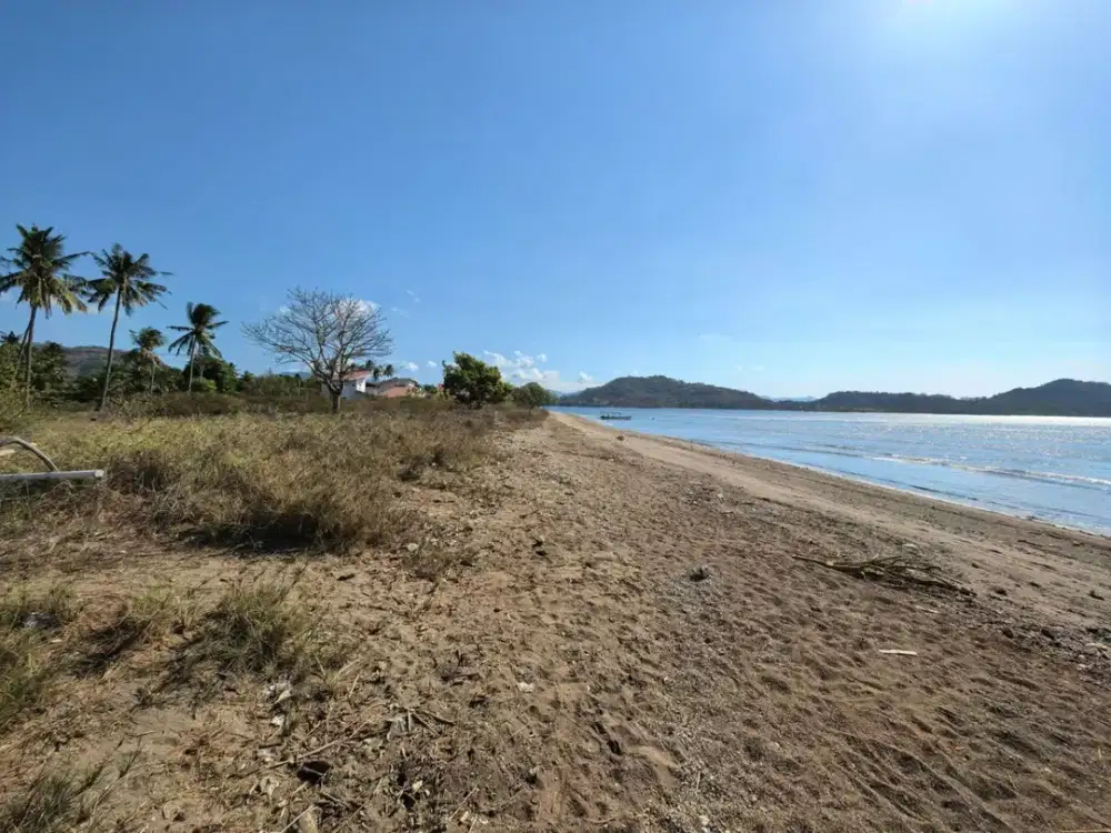 Tanah los pinggir pantai dan pinggir jalan Sekotong