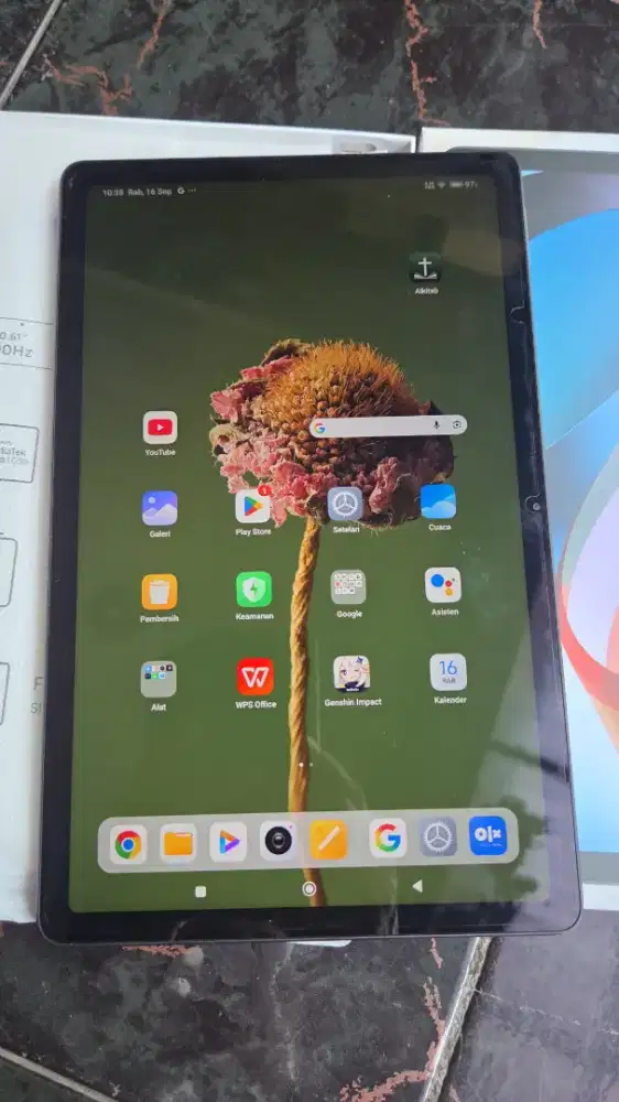 Redmi Pad 10.61 in wifi only gray msh mulus banget. fullset ory.