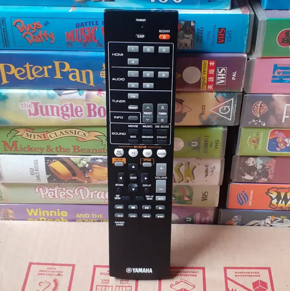 Remote Control YAMAHA RAV523 ZJ66520  HTR-2067 RX-V377
