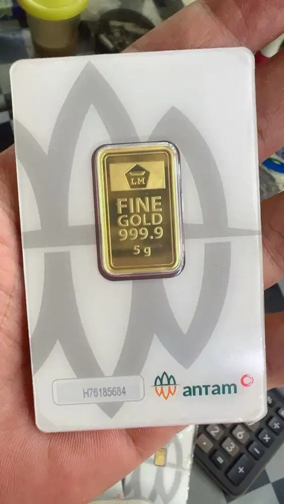 Di jual antam tahun 2026 berat 5 gram kondisi baru