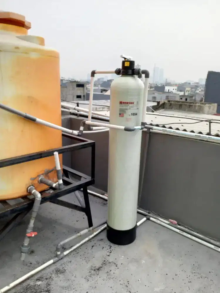 Paket komplit filter air sumur bersih