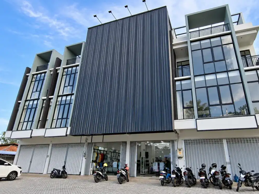 For Sale Ruko Baru Strategis di Nol Jl Raya Wiyung Surabaya Barat ada opsi 3 lantai dan 4 lantai