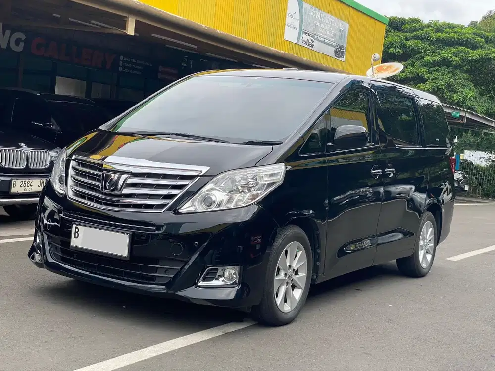 TOYOTA ALPHARD G ATPM AT HITAM 2014