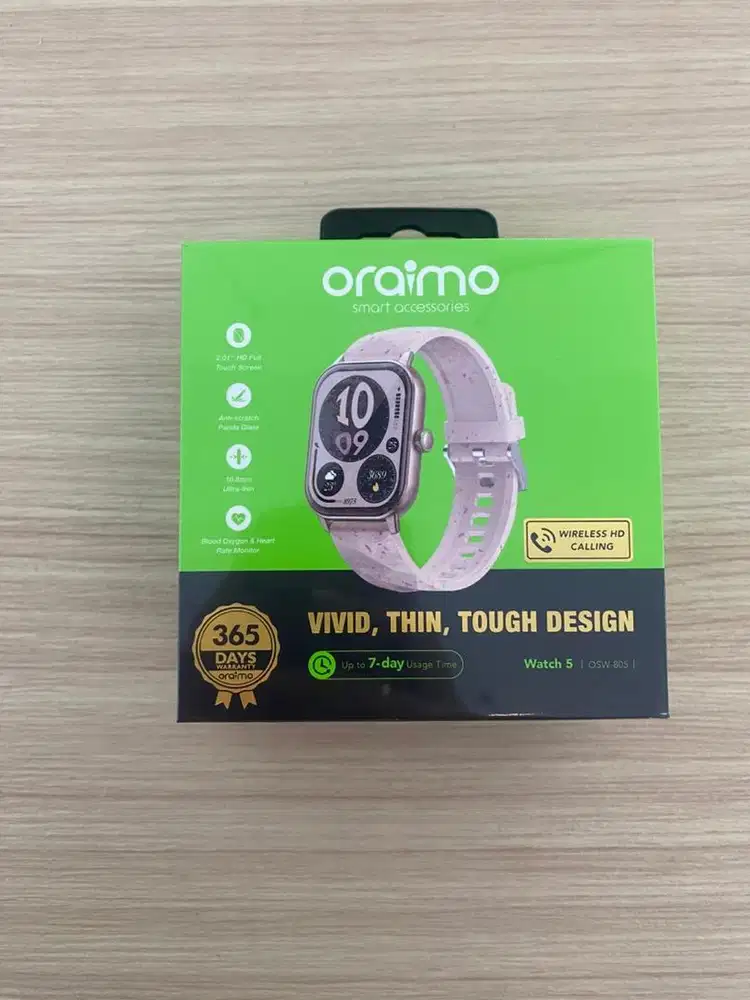smartwatch oraimo osw 805 berry grey