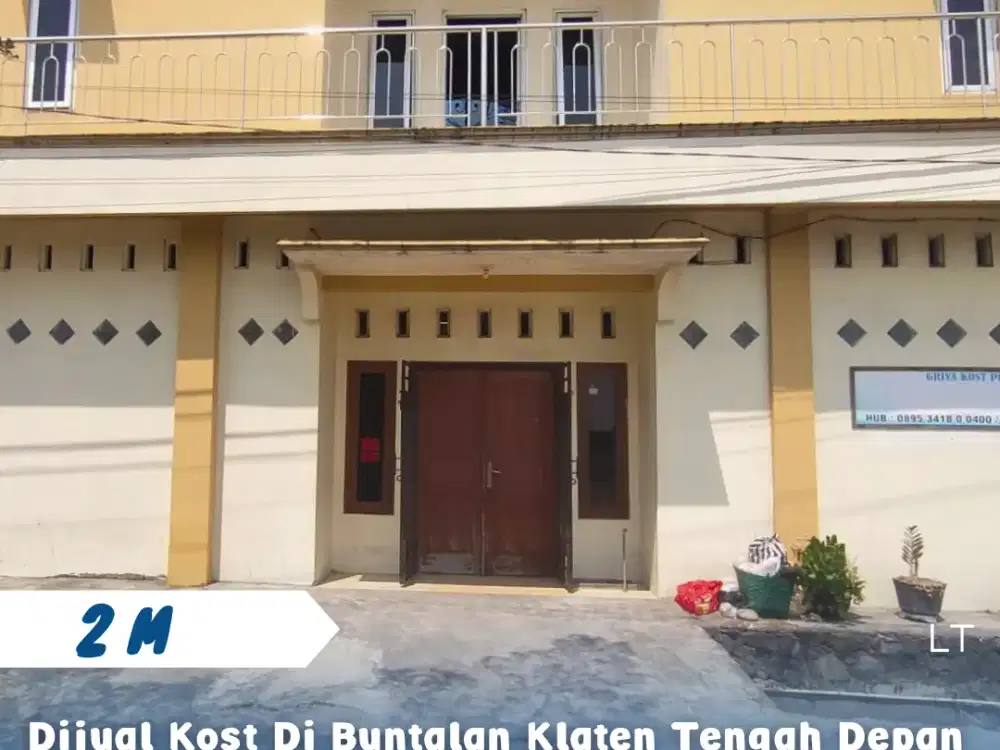 DIJUAL KOST AKTIF – BUNTALAN, KLATEN TENGAH