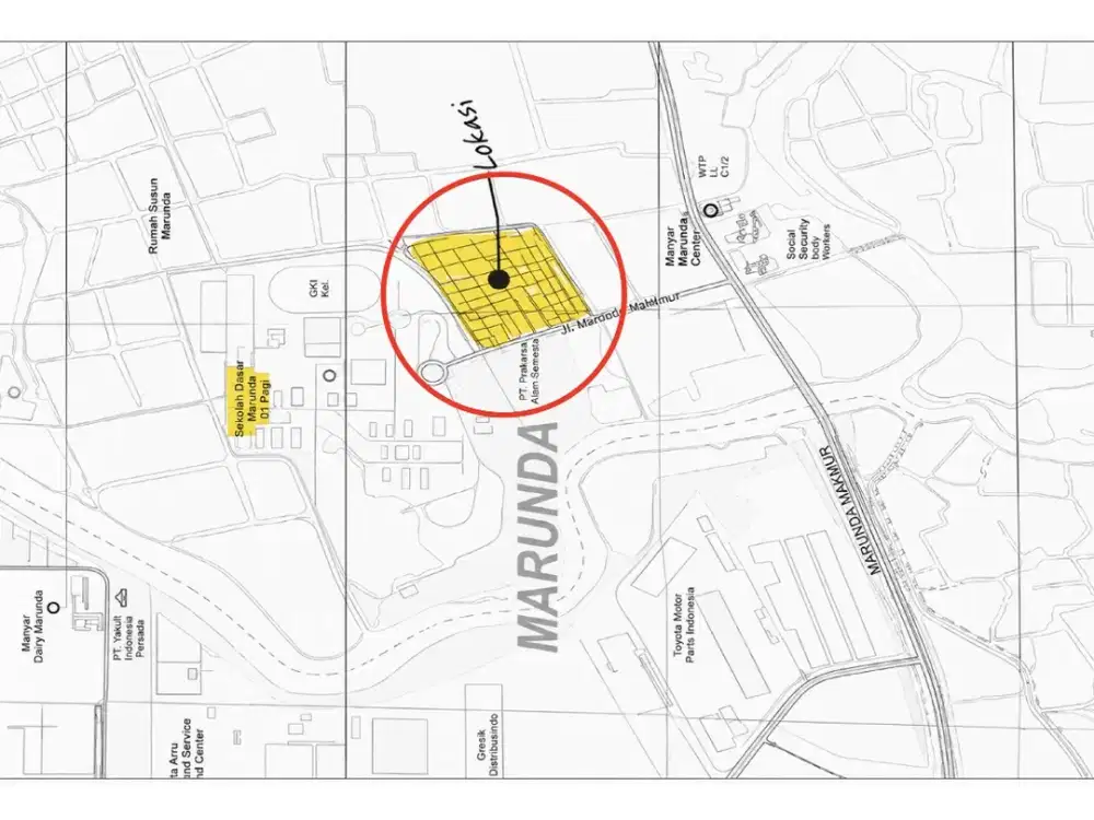KAVLING INDUSTRI Jl. Marunda Makmur Cilincing, Jakarta Utara
