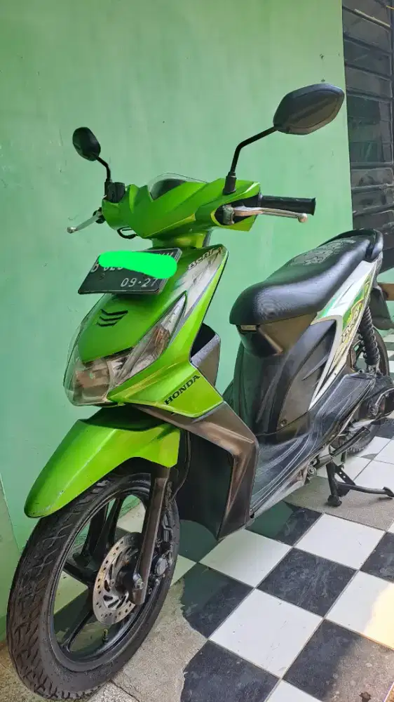 Beat karbu 2012 pjk ON BR bayar pnjng B DKI lengkap siap pakai
