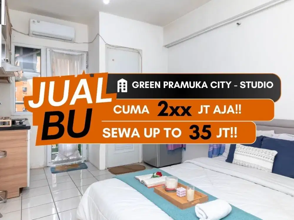 Jual Termurah Apartemen Green Pramuka City Studio Cempaka Putih