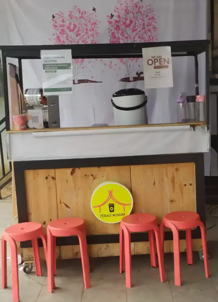 Jaga stand minuman