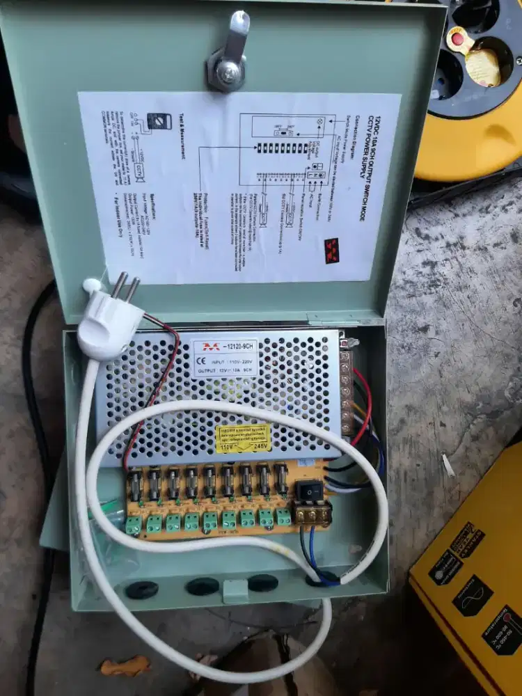 Jual Murah ! CCTV POWER SUPPLY DC 12V