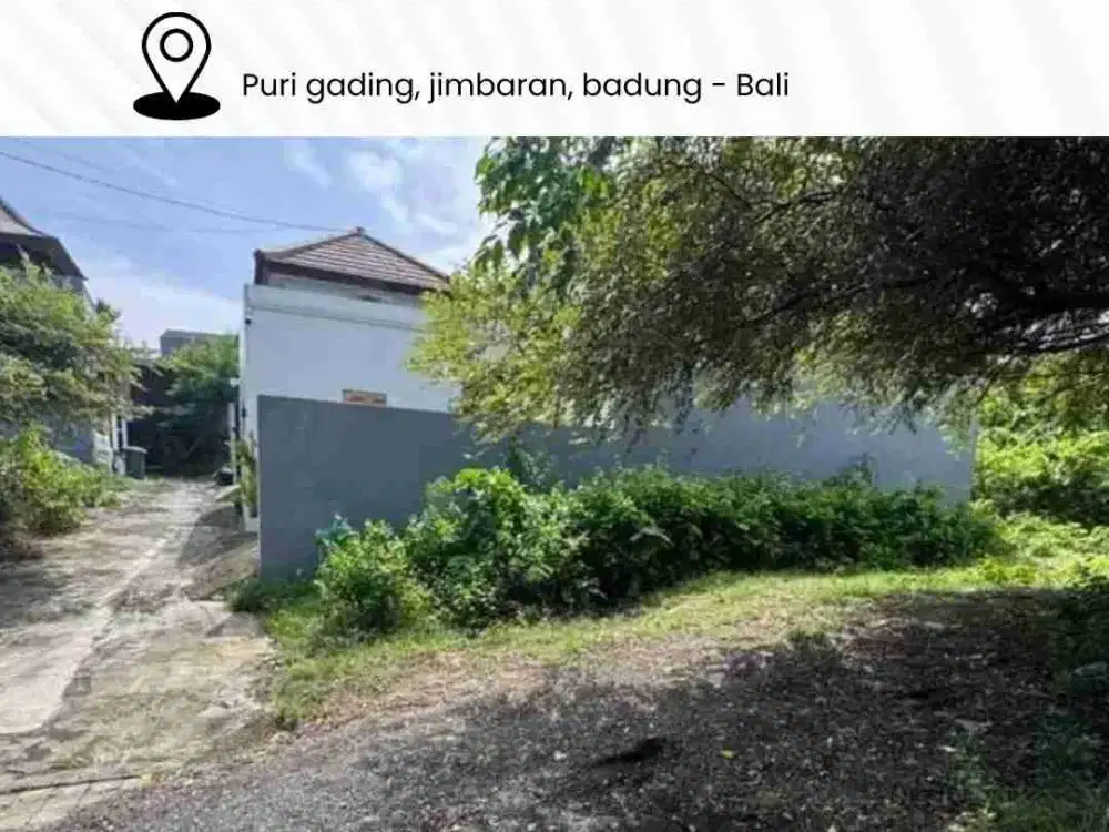 DIJUAL CEPAT TANAH STRATEGIS DI PURI GADING – JIMBARAN