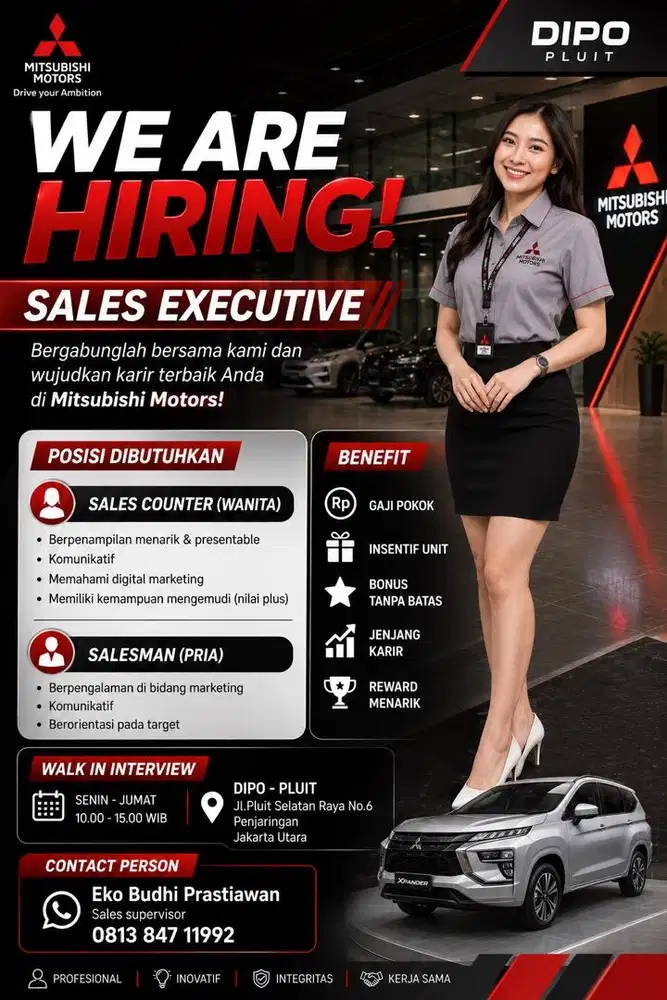 Sales Counter Wanita