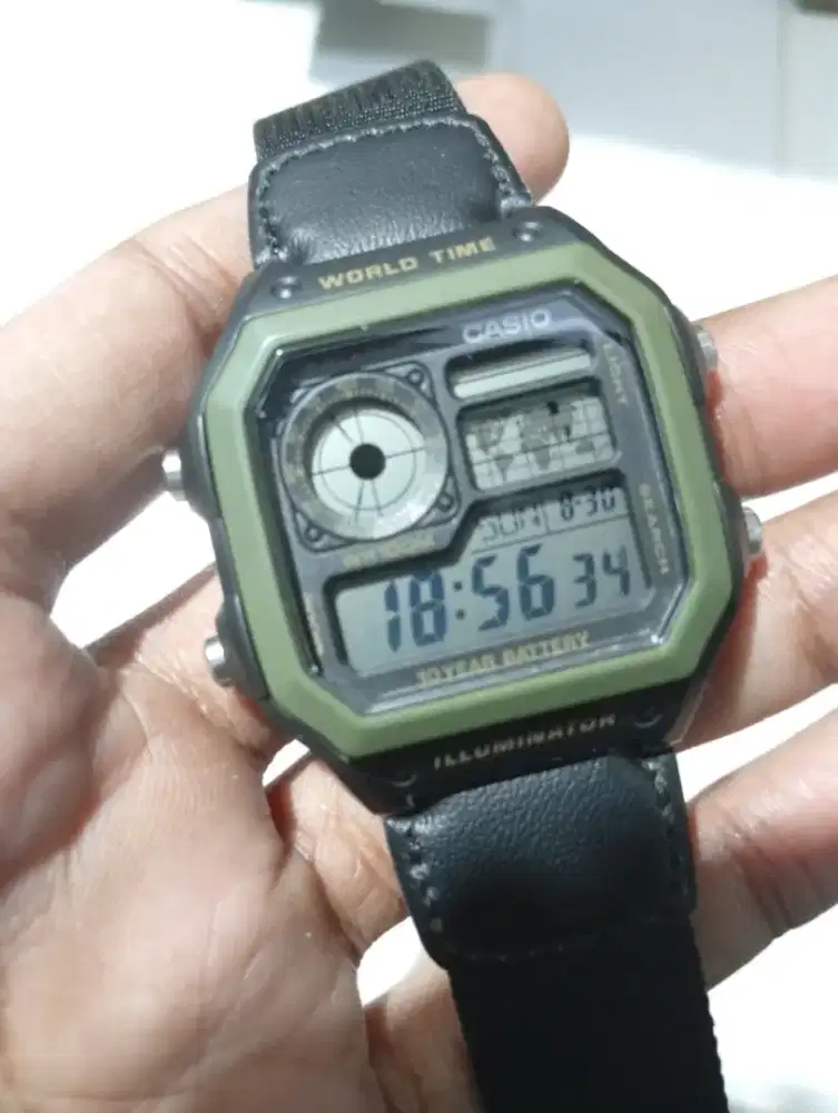 jam tangan casio second