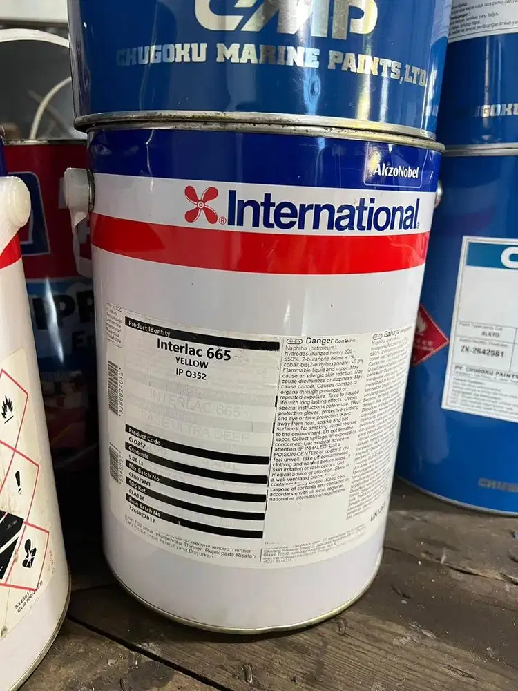Cat International Interlac 665 Yellow 5Ltr