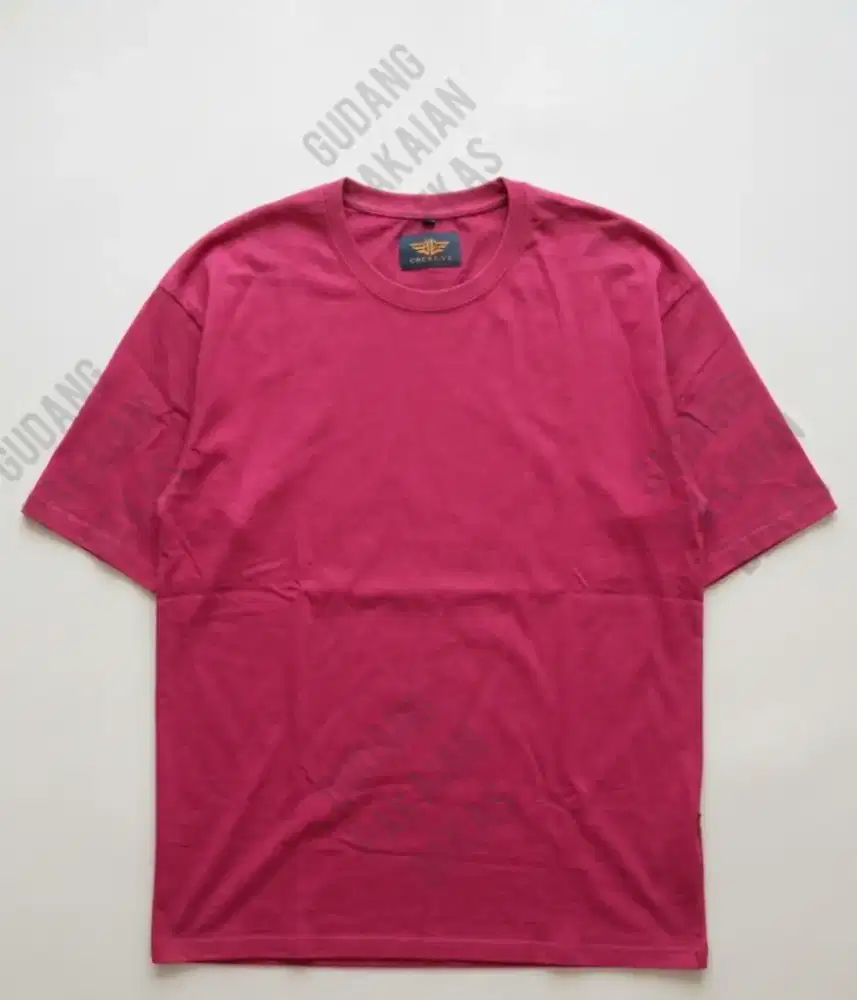 Kaos Polos Oversize Pria