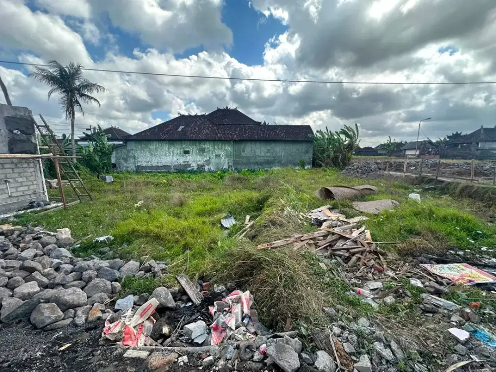 Tanah Murah Disewakan 15 Tahun – Jalan Cekomaria, Denpasar