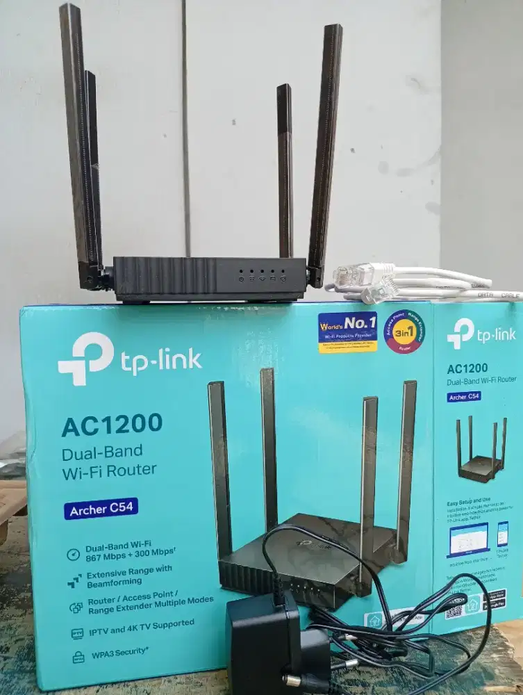 router wifi tp link archer C54 second ac1200