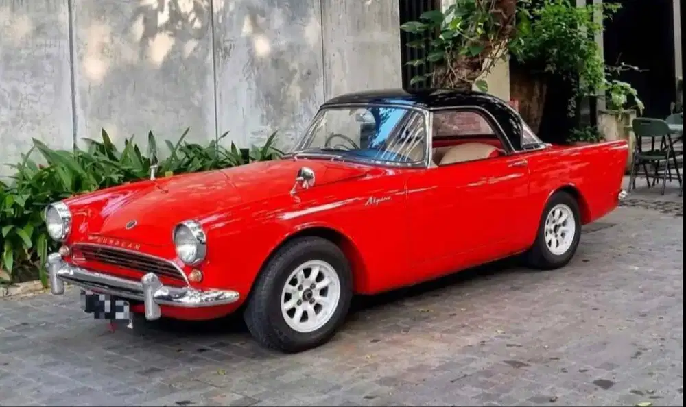 Sunbeam Alpine 1961 red merah jual Sunbeam Talbot Cabriolet 1960/1962