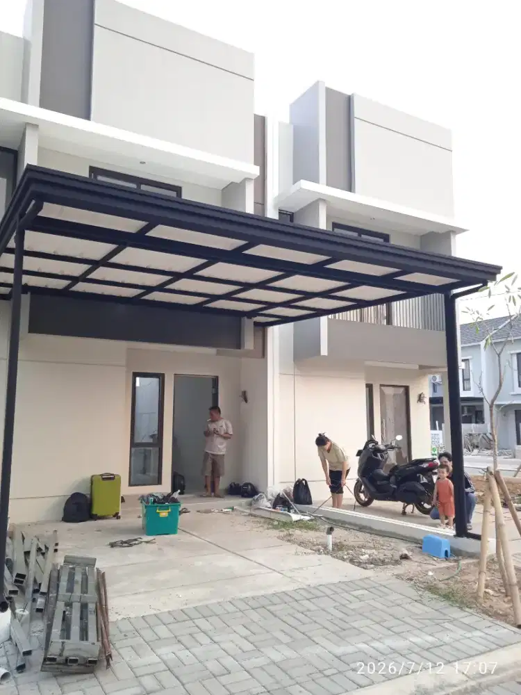 Kanopi atap Alderon minimalis