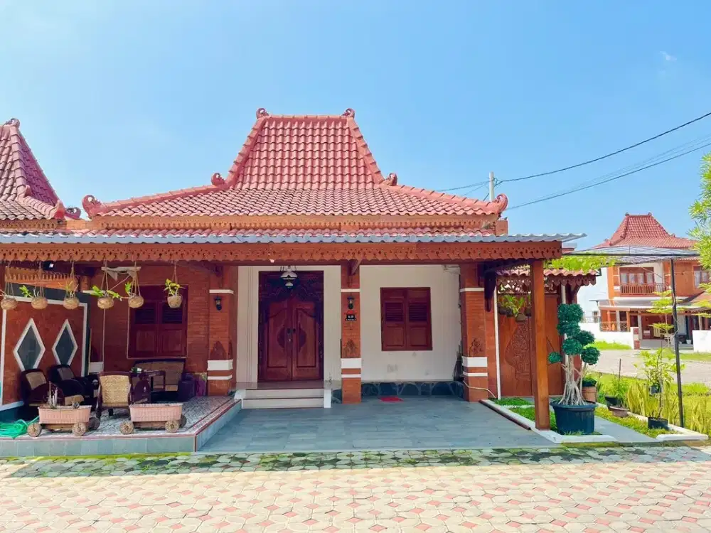 SPESIAL PROMO! RUMAH JOGLO HERITAGE NUANSA KLASIK DI PRAMBANAN, SHM