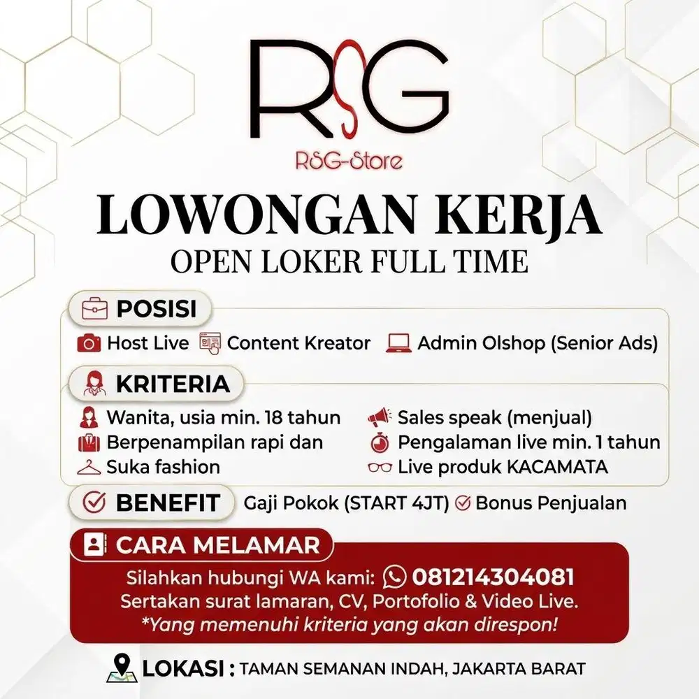 Loker host, admin, kreator