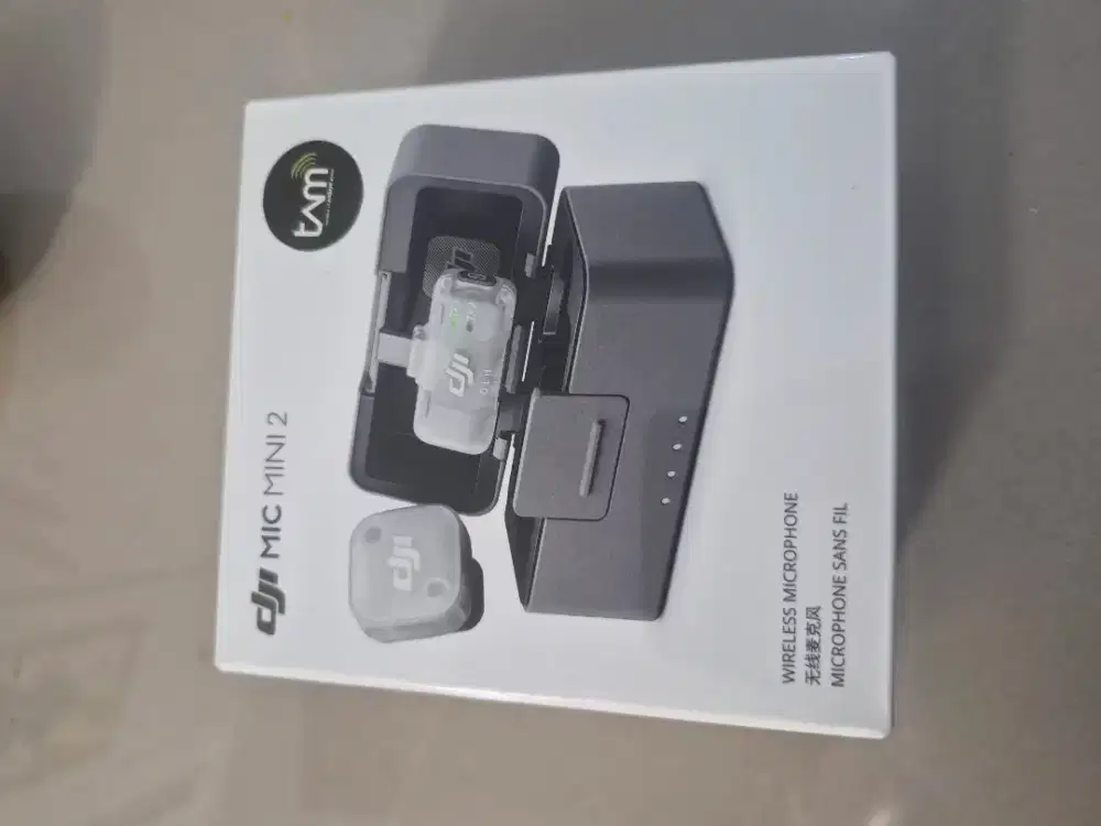 Dji mic mini 2 t1x 1rx new garansi resmi TAM