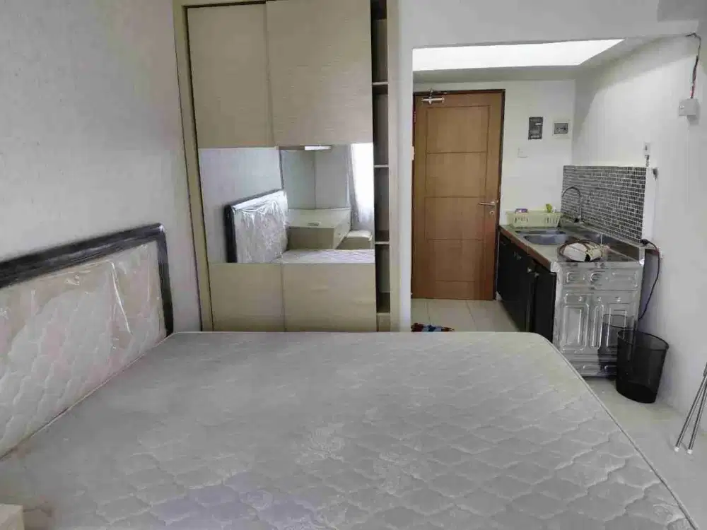Disewakan Apartemen Pavilion Permata Studio Tower A Lantai 9 Full furnished Dekat Mall Ciputra dan Jalan Tol Unit Bersih dan Siap Huni