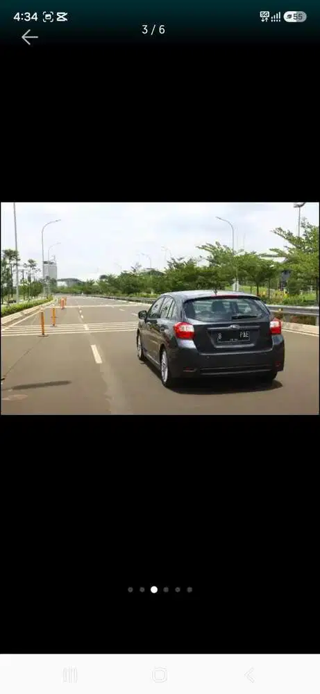 Subaru Impreza 2012 Bensin